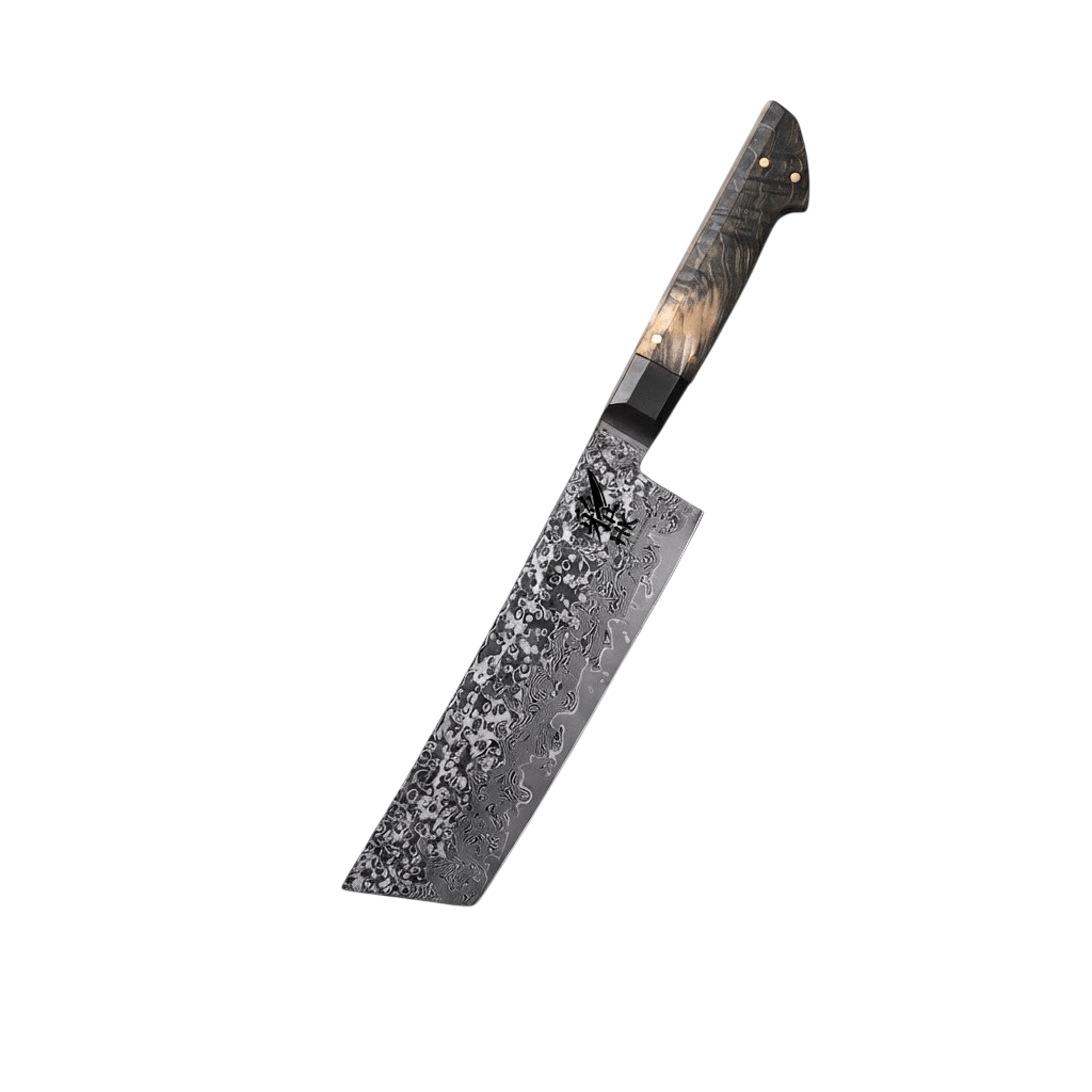 Nakiri 18 cm - Hokori Damascus Series