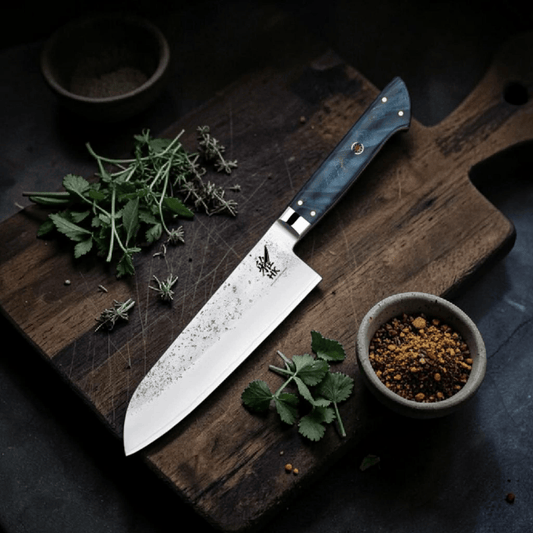 Santoku 18 cm | Blue Mizu Series
