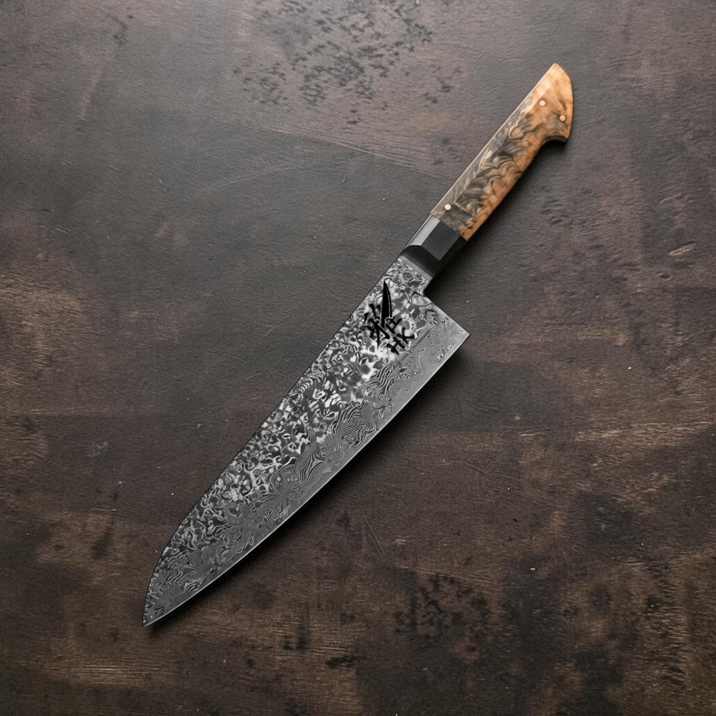Gyuto 23 cm - Hokori Damascus Series