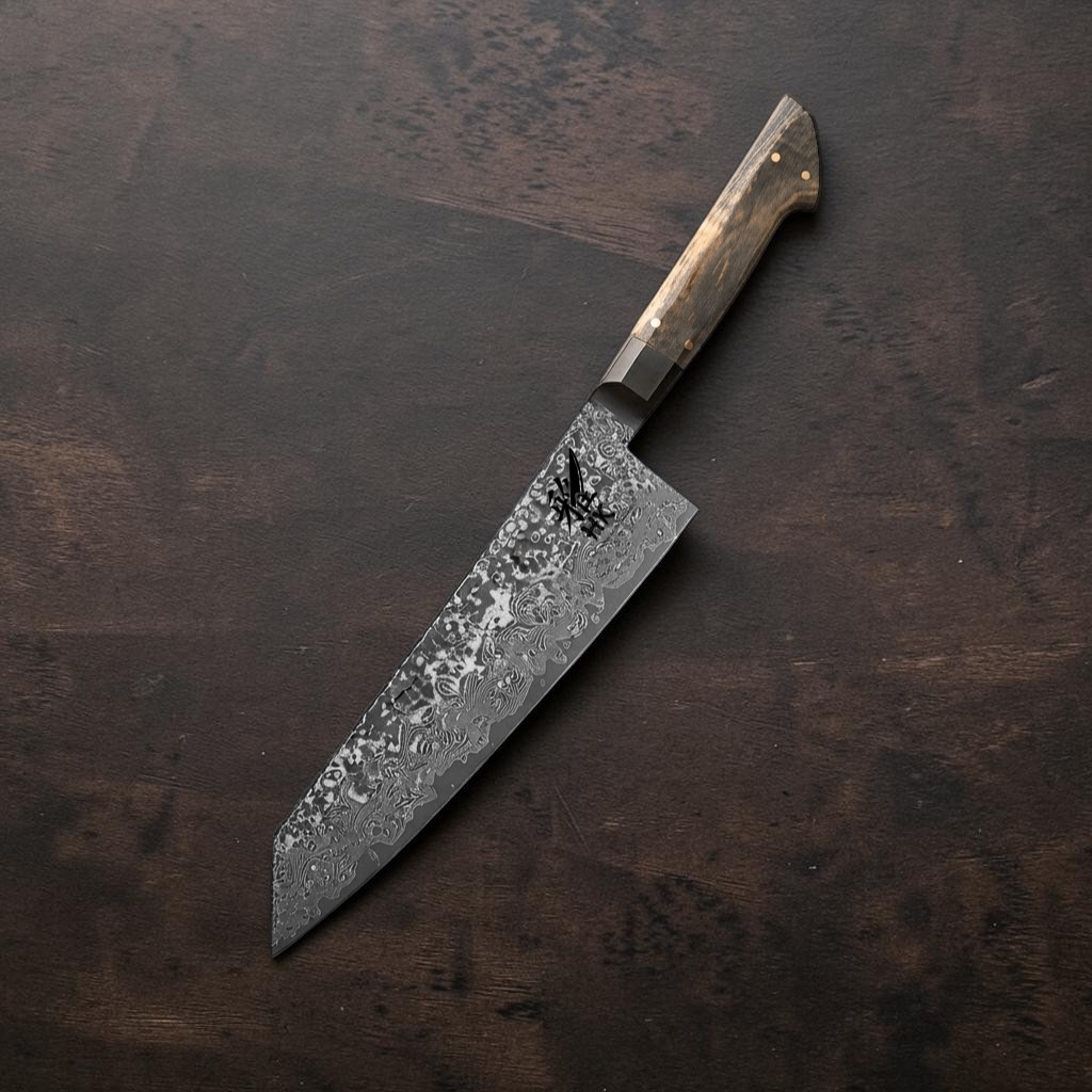 Kiritsuke 20 cm - Hokori Damascus Series