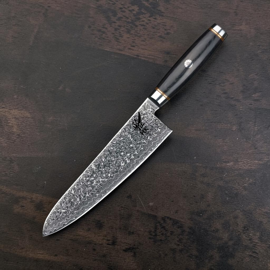 Kokkekniv 20 cm - Meijin Obsidian Series