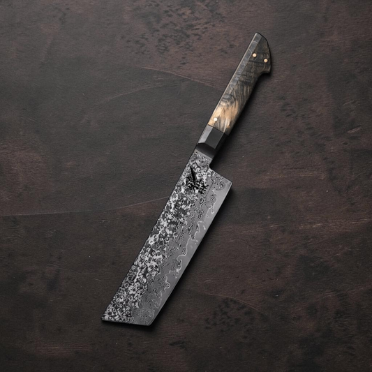 Nakiri 18 cm - Hokori Damascus Series